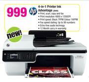 HP 4-In-1 Printer Ink Advantage 