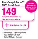 BlackBerry Curve 9320 Smartphone-On U Choose Flexi 100