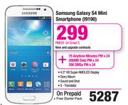 Samsung Galaxy S4 Mini Smartphone I9190-On Smart S
