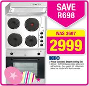 KIC 3 Piece Stainless Steel Cooking Set