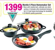 Verimark Marble 5 Piece Homemaker Set-Per Set