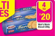 Moir's Marie Biscuit-4 x 200g