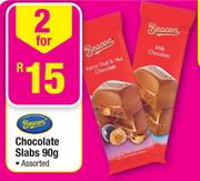 Beacon Chocolate Slabs Assorted-2 x 90g