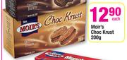 Moir's Choc Krust-200g 