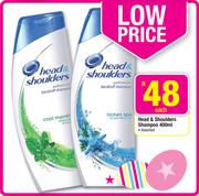 Head & Shoulders Shampoo Assorted-400ml Each