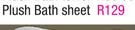  Glodina Plush Bath Sheet-Each