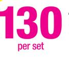 Assorted Double Comforters-Per Set