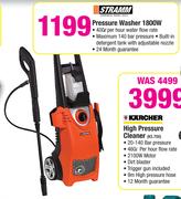 Stramm 1800W Pressure Washer 