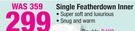 Single Featherdown Inner