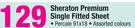 Sheraton Premium Single Fitted Sheet-Each