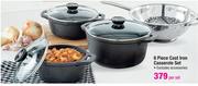 Mainstays 6 Piece Cast Iron Casserole Set-Per Set