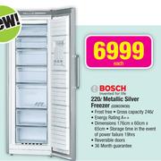 Bosch 220Ltr Metallic Silver Freezer GSN33VI30