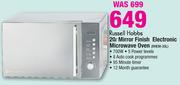 Russell Hobbs 20Ltr Mirror Finish Electronic Microwave Oven RHEM-20L