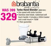Brabantia 700W Turbo Hand Blender BBEK1061