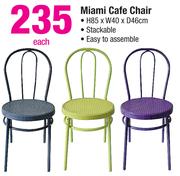 Miami Cafe Chair-Each