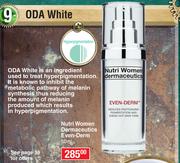 Oda White Nutri Women Dermaceutics Even-Derm 50ml-Each