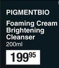 Bioderma Pigmentbio Foaming Cream Brightening Cleanser-200ml