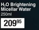 Bioderma H2O Brightning Micellar Water-250ml