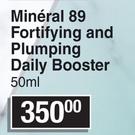 Vichy Mineral 89 Fortifying And Plumping Daily Booster-50ml