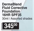 Vichy Dermablend Fluid Corrective Foundation 16HR SPF35-30ml