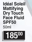 Vichy Ideal Soleil Mattifying Dry Touch Face Fluid SPF50-50ml