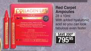Collagen Lift Red Carpet Ampoules-28X10ml