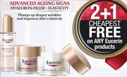 Eucerin Day SPF15 Or Night Cream-50ml Each
