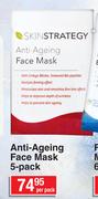 Skin Strategy Anti-Agening Face Mask 5 Pack-Per Pack