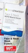 Skin Strategy Face And Neck Mask 6 Pack-Per Pack