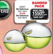 DKNY Be Delicious EDP 100ml + Be Delicious EDP 30ml-Per Pack