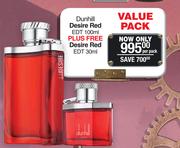Dunhill Desire Red EDT 100ml + Desire Red EDT 30ml-Per Pack