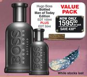Hugo Boss Bottled Man Of Today Edition EDT 100ml + EDT 50ml-Per Pack
