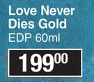 Jeanne Arthes Paris Love Never Dies Gold EDP-60ml