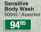 Natur Vital Sensitive Body Wash-500ml