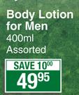 Portia M Body Lotion For Men-400ml