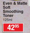 Garnier Even & Matte Soft Smoothing Toner-125ml