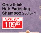 Groganics Growthick Hair Fattening Shampoo-236.57ml