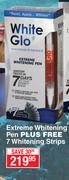 White-Glo Extreme Whitening Pen Plus Free  Whitening Strips