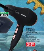 Mondial Hair Dryer SC22 2000W