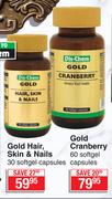 Dis Chem Gold Hair, Skin Nails Softgel-30 Capsules