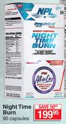 NPL Night Time Burn-90 Capsules