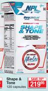 NPL Shape And Tone-120 Capsules