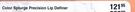 BLK/OPL Color Splurge Precision Lip Definer