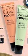 L.A.Girl Pro.Prep HD.Color Correcting Face Primer-Each