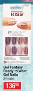 Kiss Gel Fanntasy Ready To Wear Gel Nails-24 Nails