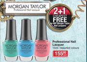 Morgan Taylor Professional Nail Lacquer 15ml-Each