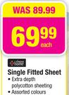 Always Home Single Fitted Sheet-Each