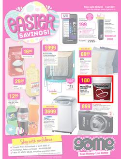 Game : Easter Savings (26 Mar - 1 Apr 2014), page 1