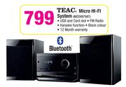 Teac Micro Hi-Fi System MCDV975BT