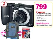 Canon A1400 Black Bundle
